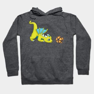 Yellow Dice Goblin Dragon Baby Hoodie